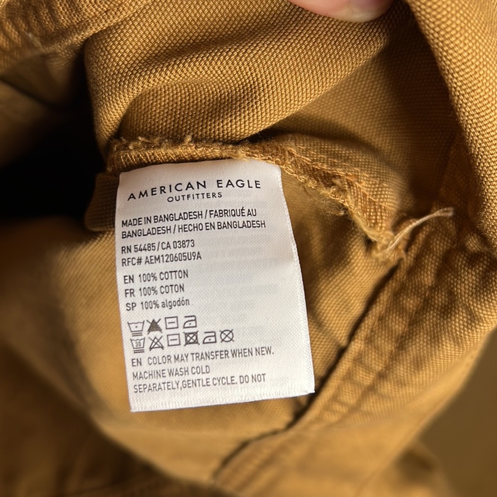 American Eagle Outfitters Tan Utility Jacket - Picture 5 of 6